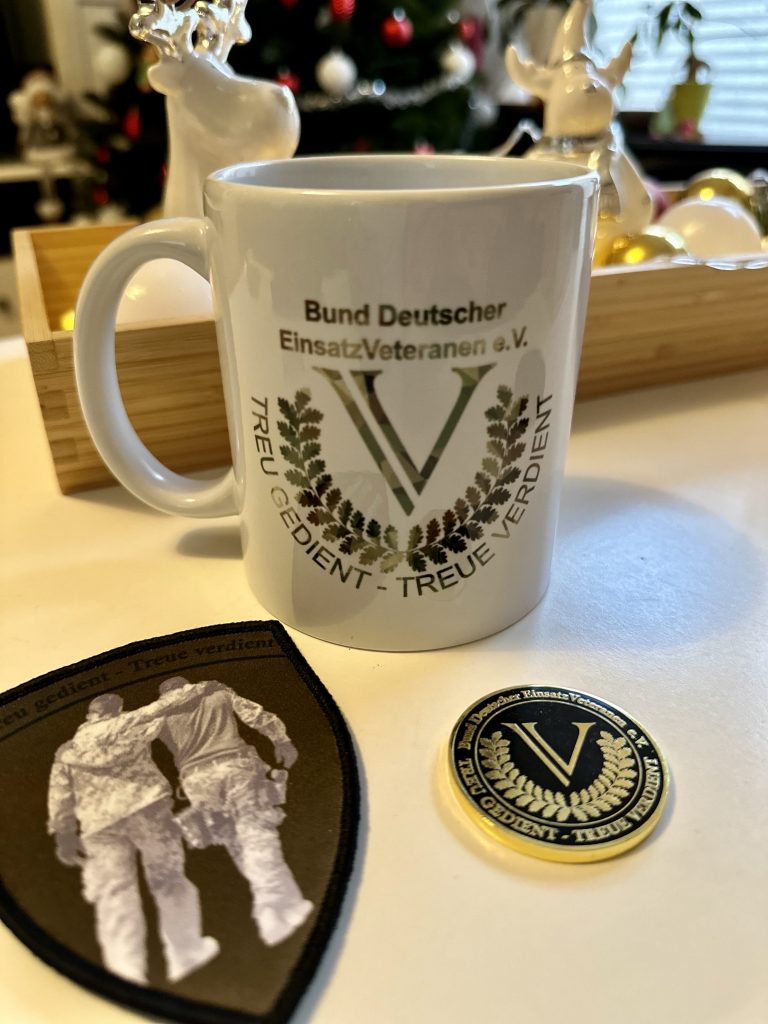 Kaffeetasse - Bund Deutscher EinsatzVeteranen e.V. - "Kameraden"